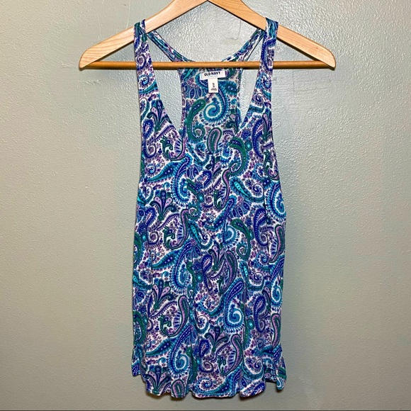 Paisley Print Halter Top - Picture 1 of 2